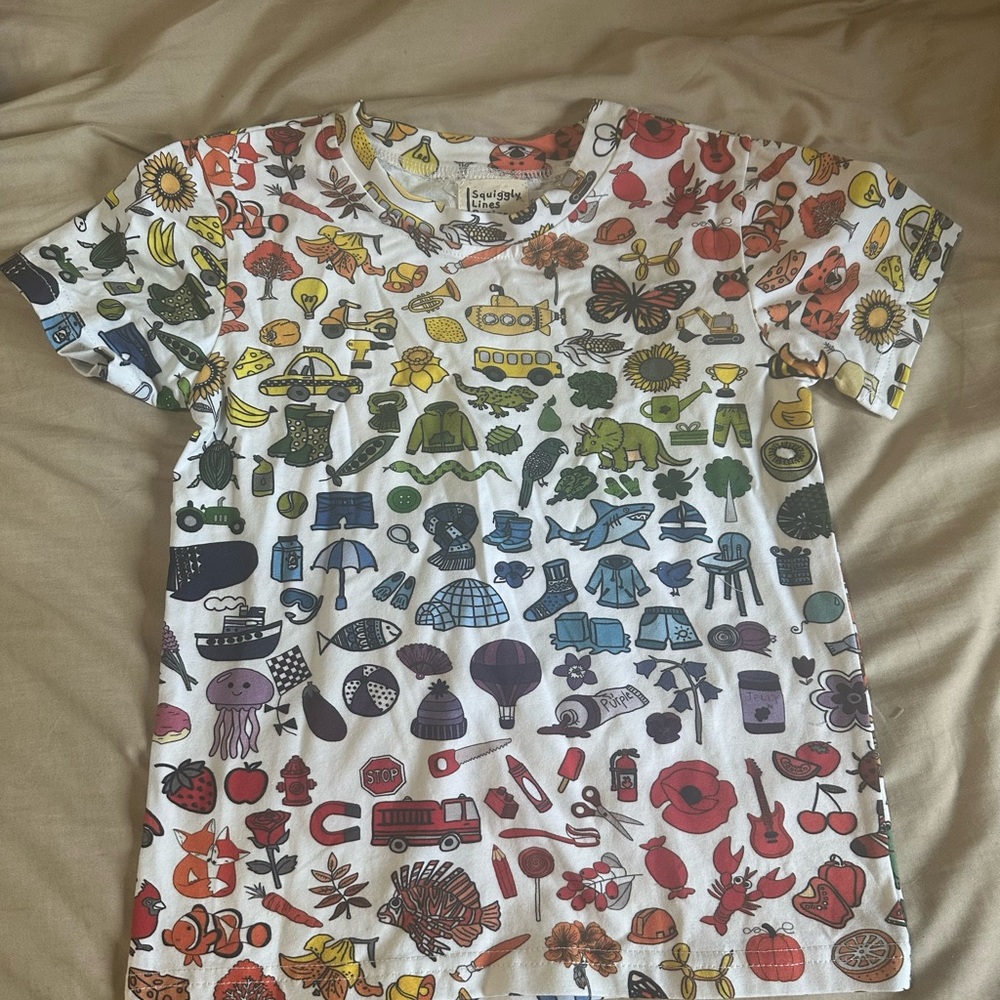 Colorful Kids Graphic T-Shirt